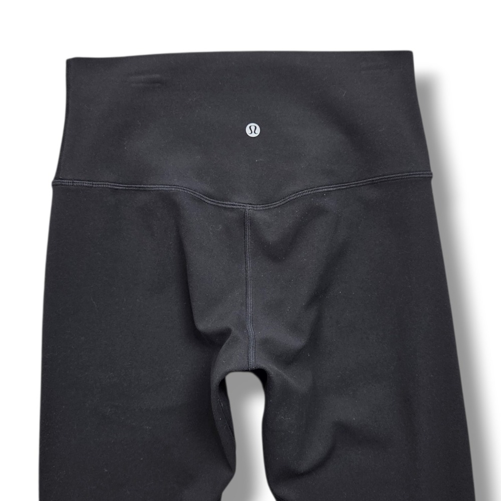 Lululemon Align High Rise Pant 31" Womens 8 Nulu Leggings Black W5CTJT - Picture 6 of 9